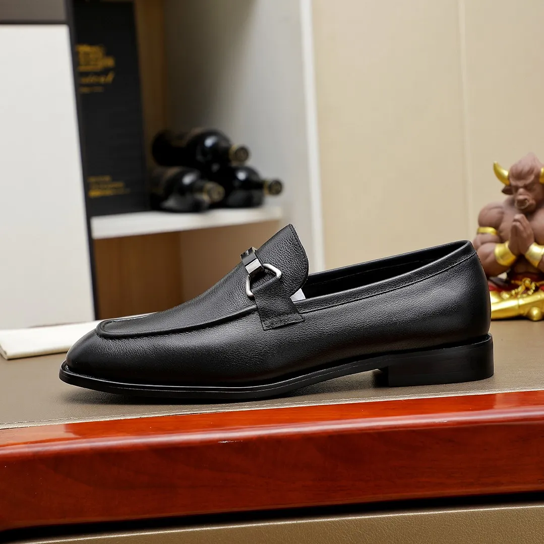 Men's shoes💰460🕷🕷[Ferragamo] Ferragamo's top men's business leather shoes💯Original copy of the official website, the upper is made of imported official website 1:1 material🍁Italian imported cowhide🇮🇹Imported cowhide lining. It’s definitely not made with ordinary craftsmanship, it’s the model used by celebrities! The factory’s craftsmanship is designed to create the most perfect shoes for trendy men! Colors available! Code number 38-44 (45.46 customized)......